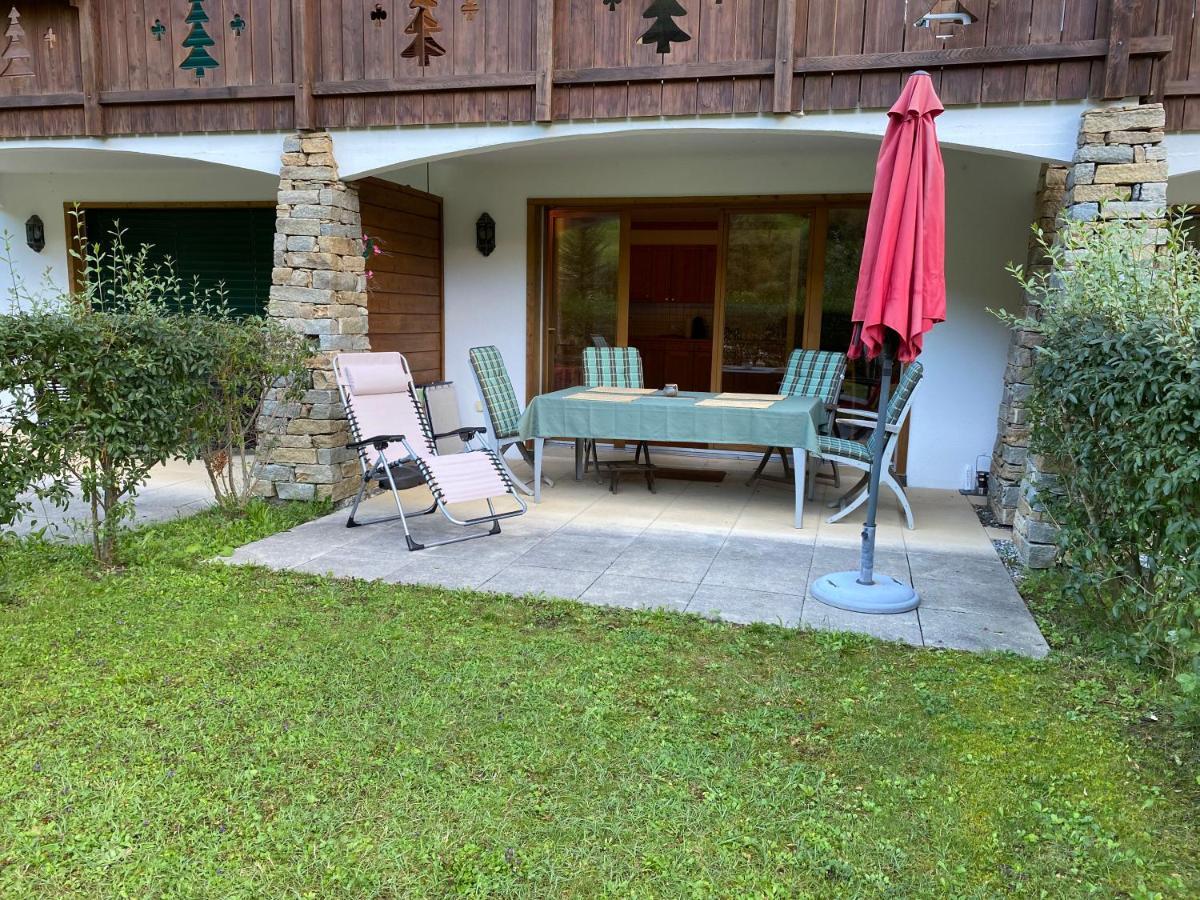 Studio - La Vieze Thermes Park Apartment Val d'Illiez Bagian luar foto