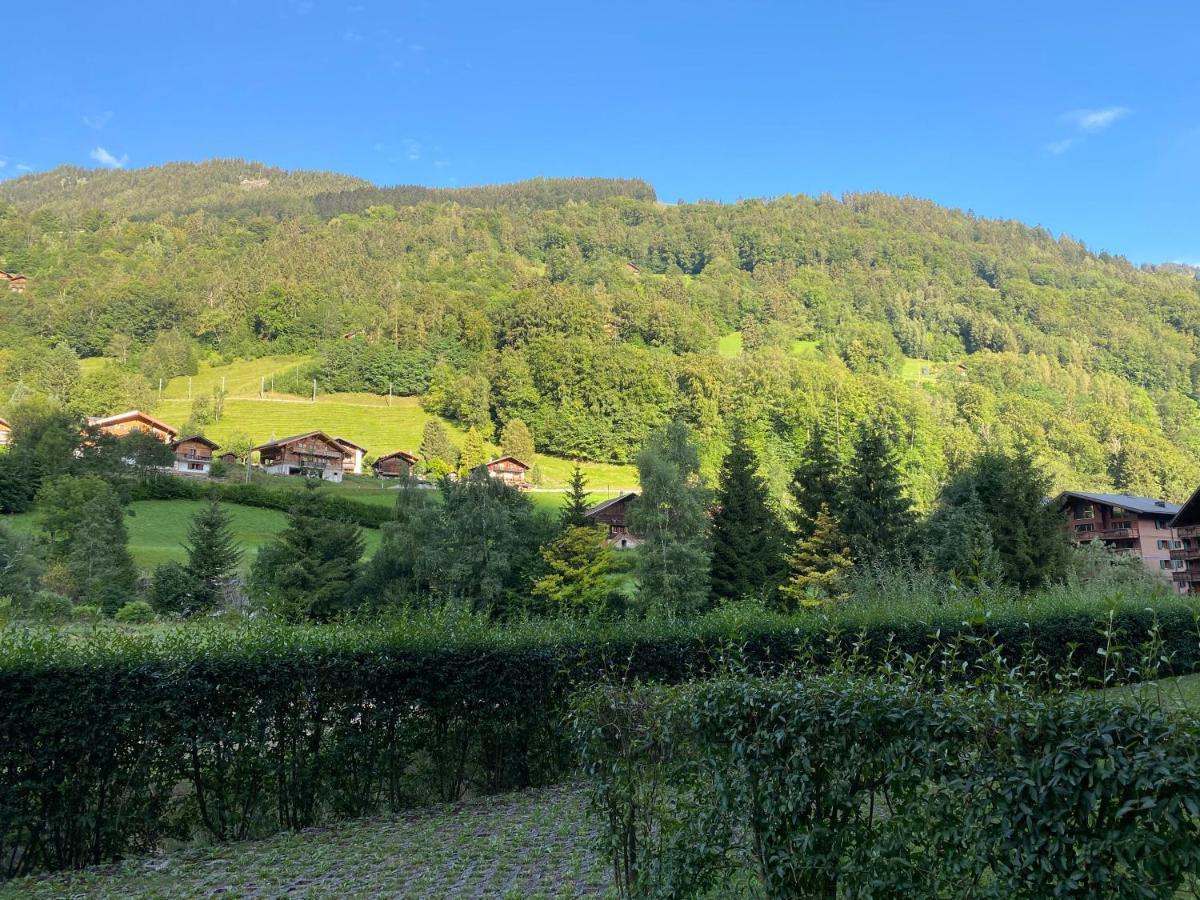 Studio - La Vieze Thermes Park Apartment Val d'Illiez Bagian luar foto