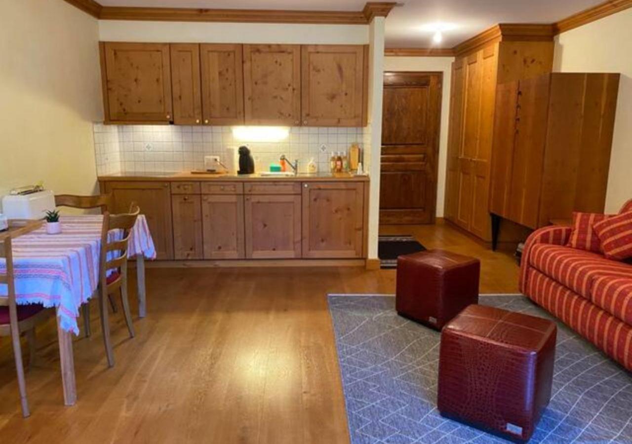 Studio - La Vieze Thermes Park Apartment Val d'Illiez Bagian luar foto