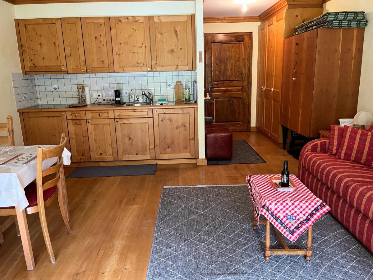 Studio - La Vieze Thermes Park Apartment Val d'Illiez Bagian luar foto