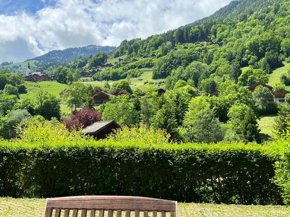 Studio - La Vieze Thermes Park Apartment Val d'Illiez Bagian luar foto