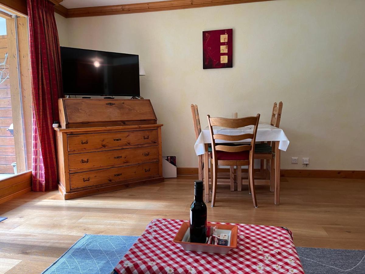 Studio - La Vieze Thermes Park Apartment Val d'Illiez Bagian luar foto